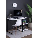 Dekor Fim Df09103b 120 Cm Raflı Çalışma Masası Bilgisayar Masası Ofis Ders Masası