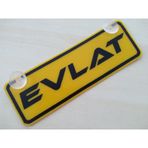 Dekor Sarı Plaka - Evlat 22x7,5cm Dekor Levha Dekor Plaka