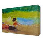 Dekor Sevgisi Kadın Figürü 75x50 cm Yağlı Boya Tablo