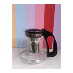 DEKOR ZÜCCACİYE HOME Kettle üstü kulplu süzgeçli 1500 ml. borosilikat cam demlik