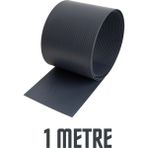 Dekorafence Double Panel Çit Branda Panel Çit Koruma Branda Kaplama 19 cm Kanallı Model - 1 METRE