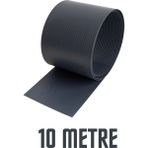 Dekorafence Double Panel Çit Branda Panel Çit Koruma Branda Kaplama 19 cm Kanallı Model - 10 METRE