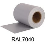 Dekorafence Double Panel Çit Branda Panel Çit Koruma Branda Kaplama 19 cm*26M Kanallı Model Gri - 5