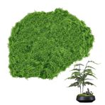 Dekorasyon için yapay yosun, 150 g yosun, el işi için, yapay yosun, dekorasyon, sahte bitkiler, beşik saksısı, akvaryum için, koyu yeşil