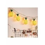 Dekoratif 3D Ananas Ampüllü Led Aydınlatma 10 Ledli
