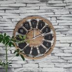 Dekoratif Ahşap Duvar Saati 40 cm