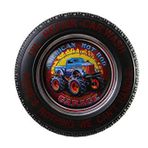 Dekoratif Araba Tekerleği 4x4 Temalı Led Işıklı Vintage Hediyelik