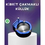 Dekoratif Çakmaklı Küllük Kolay Temizlenebilir Metal Nemere - 0 - 19 lt - Renkli