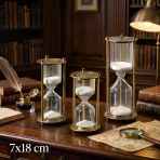 Dekoratif Cam Kum Saati 7X18 Cm Vitrin