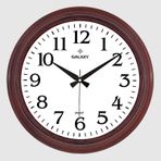 Dekoratif Duvar Saati Eskitme Bordo 45 Cm