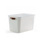 Dekoratif Kapaklı Kutu, 35X25x22 Cm Ölçülerinde, 15 Litre Saklama Alanı