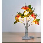 Dekoratif Led'li Çiçek Lamba - 35 cm - Adaçayı