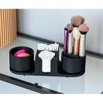 dekoratif makyaj organizer Spinning Makeup Organizer