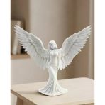 Dekoratif Melek İnsan Figürlü 3D Heykel Biblo Ev Dekoru