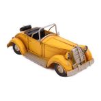 Dekoratif Metal Araba - 1/100 Toz Ceviz