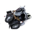 Dekoratif Metal Motosiklet Sepetli Knm-C1374