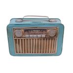 Dekoratif Metal Radyo Kumbara 1210B-1101