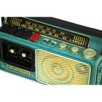 Dekoratif Metal Radyo Kumbara Vintage Biblo Hediyelik Knm-C0313