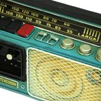 Dekoratif Metal Radyo Kumbara Vintage Biblo Hediyelik