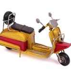 Dekoratif Metal Scooter Vintage Biblo Dekoratif Hediyelik