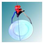 Dekoratif Metal Tabak Servis Sunum Aparatı Estetik Taşıyıcı - Renkli - 70 x 45 cm