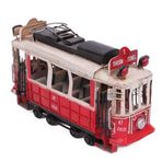 Dekoratif Metal Taksim Tramvay Vintage Biblo Hediyelik