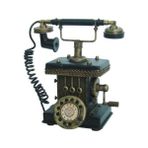 Dekoratif Metal Telefon Kumbaralı Kumbara Biblo Hediyelik - Çok Renkli - standart