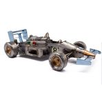 Dekoratif Metal Yarış Araba Double Doozer Modeli C1605