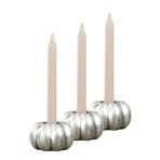 Dekoratif Mumluk Tealight Mumluk Şamdan Mumluk 3 Lü Şamdan Model 34 8682874833766
