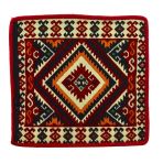 Dekoratif Otantik Çift Taraflı Fermuarlı Kilim Şark Köşesi Minder Kılıfı (40cmx41cm) Mod14