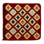 Dekoratif Otantik Çift Taraflı Fermuarlı Kilim Şark Köşesi Minder Kılıfı (40cmx41cm) Mod8