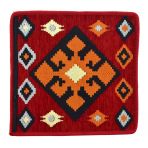 Dekoratif Otantik Çift Taraflı Fermuarlı Kilim Şark Köşesi Minder Kılıfı (40cmx41cm) Mod9