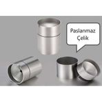 Dekoratif Paslanmaz Çelik Küllük 9cm