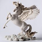 Dekoratif Pegasus At Figürü Veronese Biblo – Mitolojik Tema Şık Salon Dekoru Poliresin Dekoratif Obje 26x17,5x28 cm