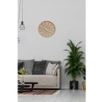 Dekoratif Renkli Daire Beton Duvar Saati 26 Cm - Karton