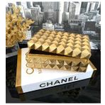 DEKORATİF TAKI KUTUSU GOLD RENKLİ