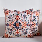 Dekoratif yastık kılıfları, etnik yastık kılıfı, 2'li paket, vintage, boho, sanat, modern, çift taraflı baskı, gizli fermuarlı, kanepe, yatak, çiftlik evi dekorasyonu için, 45 x 45 cm
