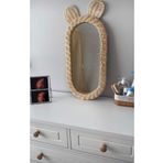 DEKORATTAN Rattan Bambu Çocuk Odası Boy Aynasi (30×60)