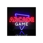 dekoraven Arcade Game Neon Led Tabela Dekoratif Aydınlatma 42x28 cm, arcadegame