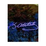 dekoraven Atatürk İmza Neon Led Tabela Dekoratif Aydınlatma Mavi 80cm, ataimzainoen