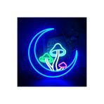 dekoraven Ay Ve Mantarlar Neon Led Tabela, mantar1