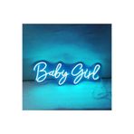 Dekoraven Baby Girl Yazılı Neon Tabela Dekoratif Aydınlatma, babygirlraven80turk