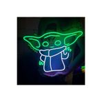 Dekoraven Baby Yoda Neon Tabela