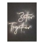 Dekoraven Better Together Neon Led Tabela Düğün Nikah Orginasyon Dekoru