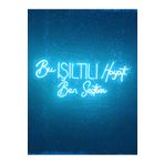 dekoraven Bu Işıltılı Hayatı Ben Seçtim Yazılı Neon Led Aydınlatma Tabela Güzellik Merkezi Dekorasyon(80x40cm) ışıktıtek
