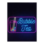 dekoraven Bubble Tea Neon Led Tabela, buble1