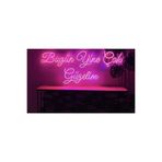 dekoraven Bugün Yine Çok Güzelim Yazı Neon Led Tabela, bugünyine