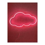 Dekoraven Bulut Neon Led Neon Tabela Neon Gece Lambası Çocuk Odası Dekorasyonu, neonredbulut12