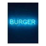 dekoraven Burger Neon Led Duvar Dekoru Neon Led Tabela