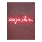 Dekoraven Carpe Diem Neon Led Tabela Dekoratif Aydınlatma, carpred